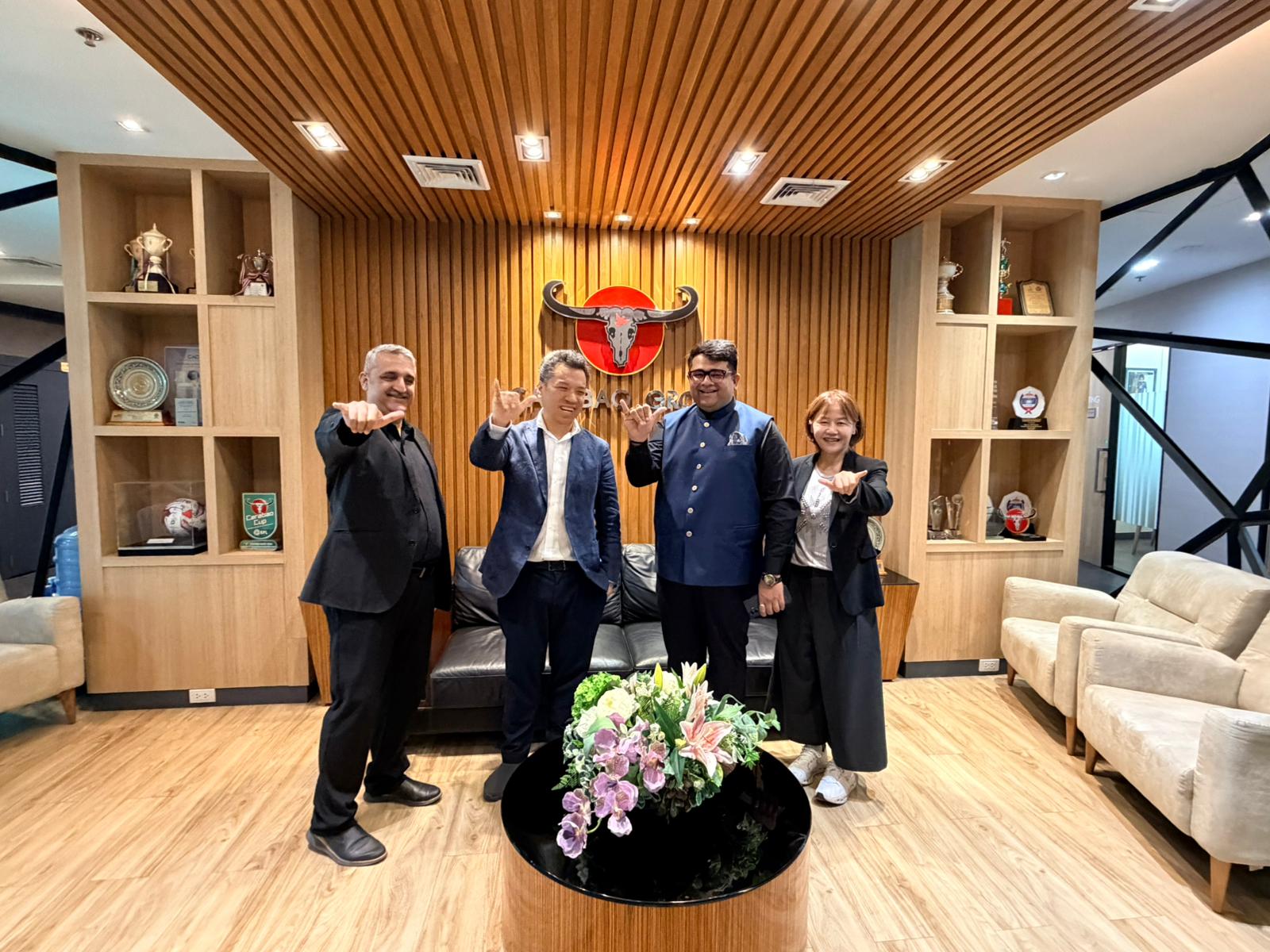 Carabao Group & Agadh Logistics Team